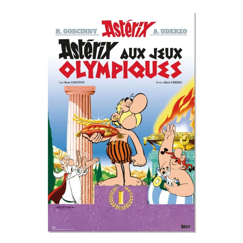 Image of Manifesto dei Giochi Olimpici di Asterix e Obelix cod079