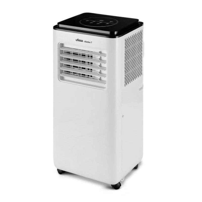 Aire Acondicionado Portátil Ufesa ALASKA 7 7000 BTU Enfriamiento Deshumidificador Bajo Ruido