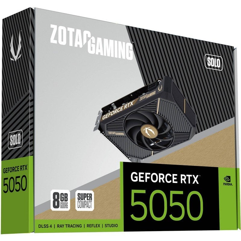 マザーボード ZOTAC GAMING GeForce RTX 5050 SOLO ZOTAC GAMING GeForce RTX 5050 SOLO | ZOTAC NVIDIA