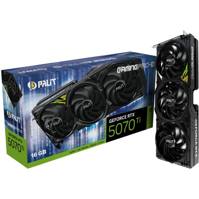 Palit RTX 5070 Ti 16GB - Potencia gráfica en oferta Black Friday