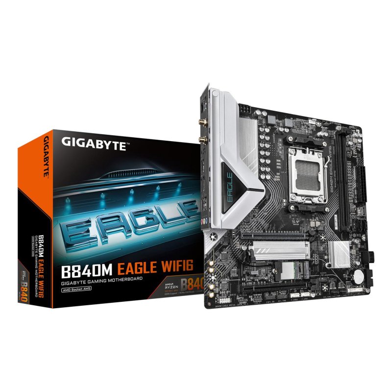 PLACA MAE AMD GIGABYTE B840M EAGLE WIFI6 12 DDR5 AM5
