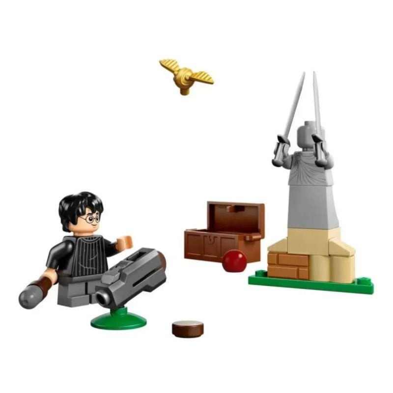 Image of LEGO Harry Potter 30706 Set Lezione di Quidditch con minifigure e accessori di gioco cod079