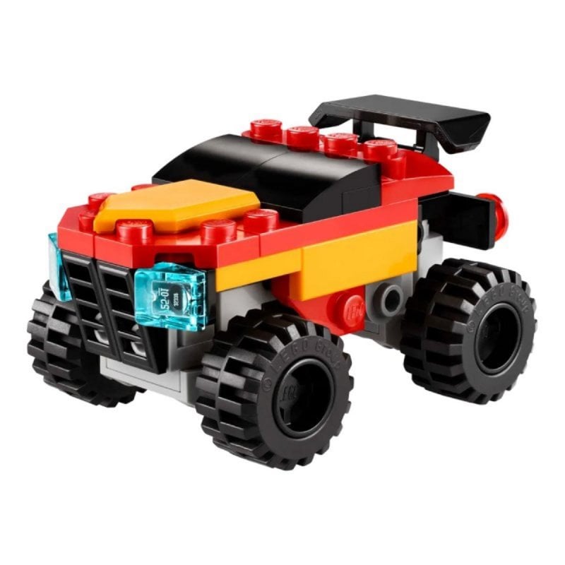 Image of LEGO Creator Mini Monster Truck 30691 Set di costruzione creativo multifunzione compatto 3 in 1 cod079