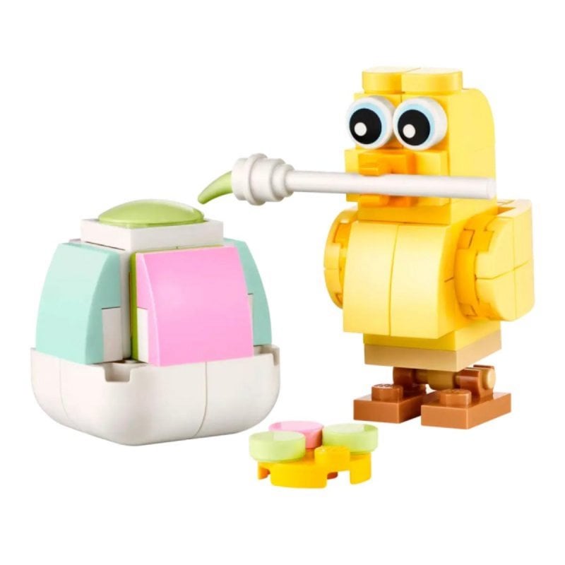 Image of LEGO Creator Set da colorare "Pulloncino di Pasqua con Uovo di Pasqua" 30690 Edizione Speciale cod079