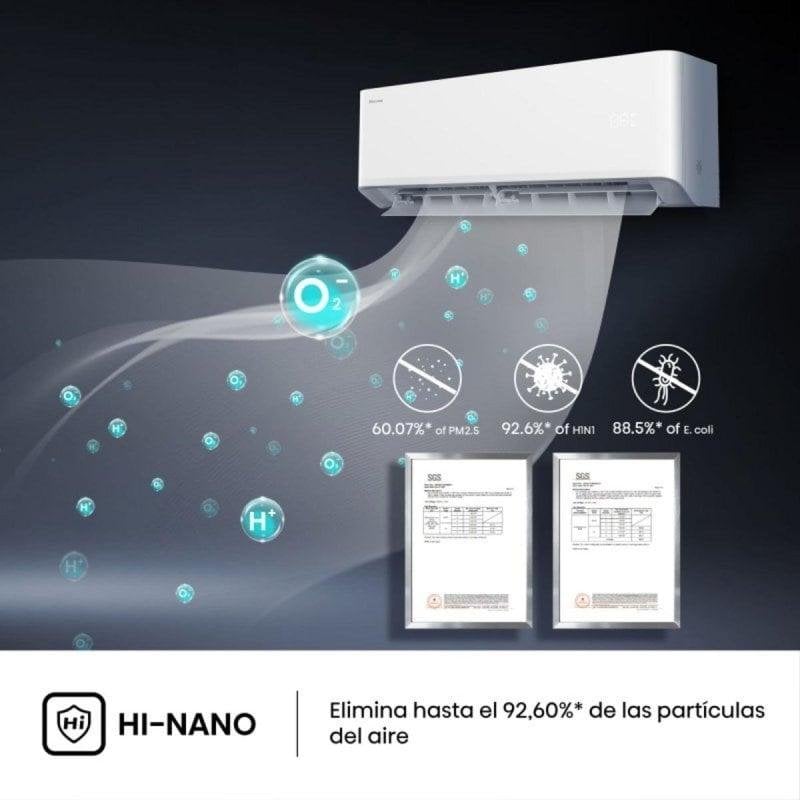 Ar Condicionado Split Hisense HB35XU0A 14.000 BTU Inverter Quente e Frio Silencioso R32