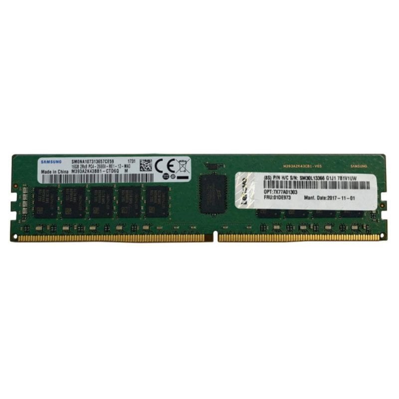 Image of Memoria RAM Lenovo 4X77A77495 DDR4 16 GB 3200 MHz ECC 288-pin DIMM Memoria RAM Lenovo 4X77A77495 DDR4 16 GB 3200 MHz ECC 288-pin DIMM cod079