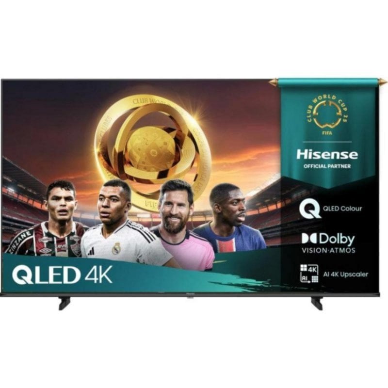 Image of Televisore Hisense 43E77Q QLED 43" 4K UHD Smart TV WiFi Dual Band HDMI 2.1 Televisore Hisense 43E77Q QLED 43" 4K UHD Smart TV WiFi Dual Band HDMI 2.1 cod079