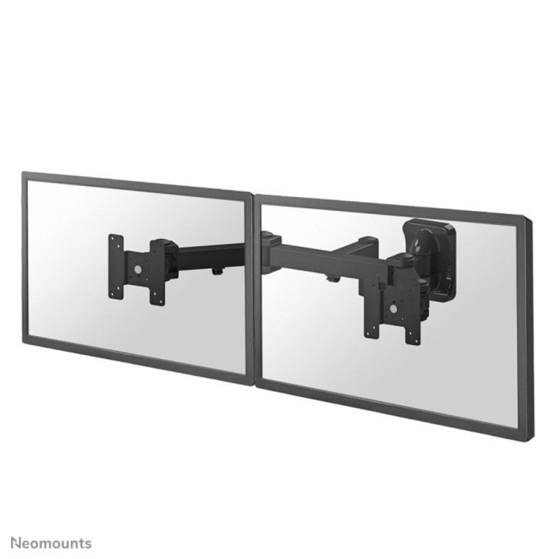 Image of Supporto Da Parete Neomounts FPMA-W960D Doppio Monitor 10-27" Regolabile Nero cod079