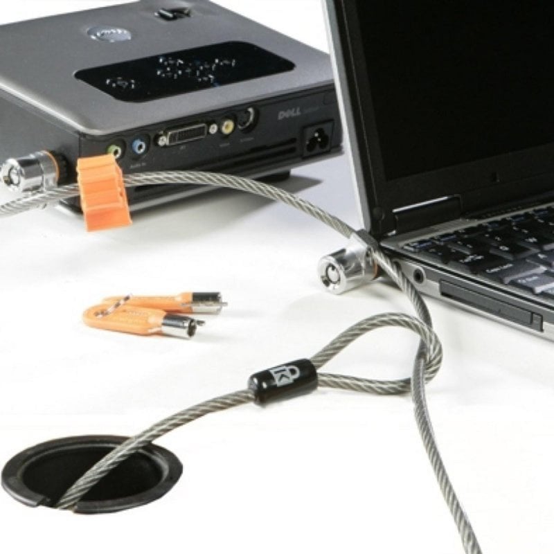Image of Twin Microsaver Kensington DELL 461-10053 Cavo Sicurezza 2,2m Acciaio Inossidabile cod079
