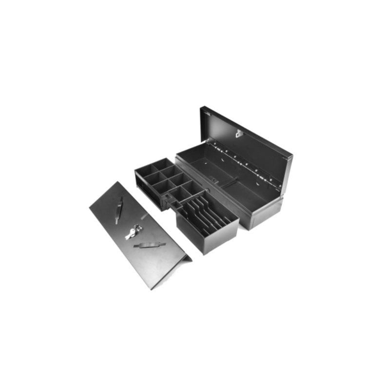 Image of Cassetto Portasoldi Automatico e Manuale Premier V46 HQ-B Acciaio Nero 460 mm cod079