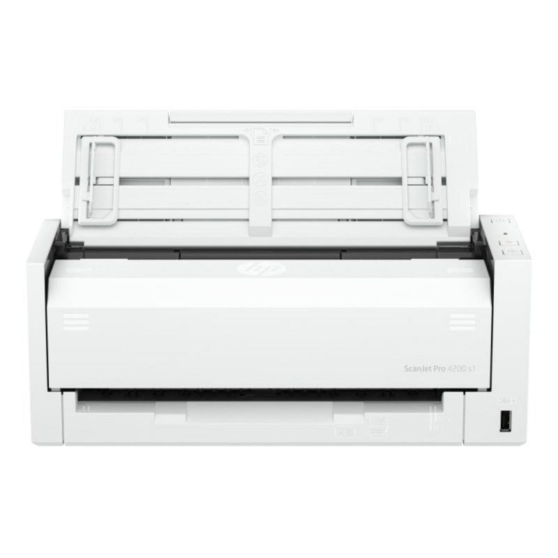 Image of Scanner HP ScanJet Pro 4200 s1 1200x1200mm 600x600 DPI ADF Duplex USB Blu-Bianco cod079