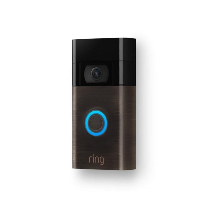 Image of Campanello Video Ring Video Doorbell Bronce 1920x1080 155° 2 Vie cod079