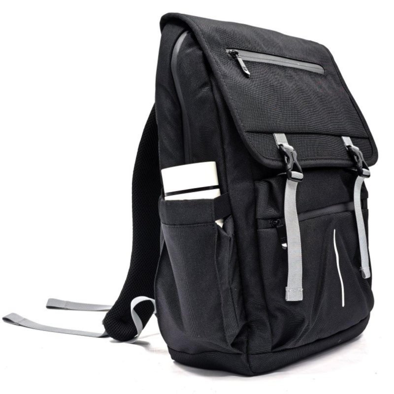 MOCHILA EWENT EW2537 16.1 VINTAGE UNISEX IMPERMEABLE NEGRO - miniatura 4