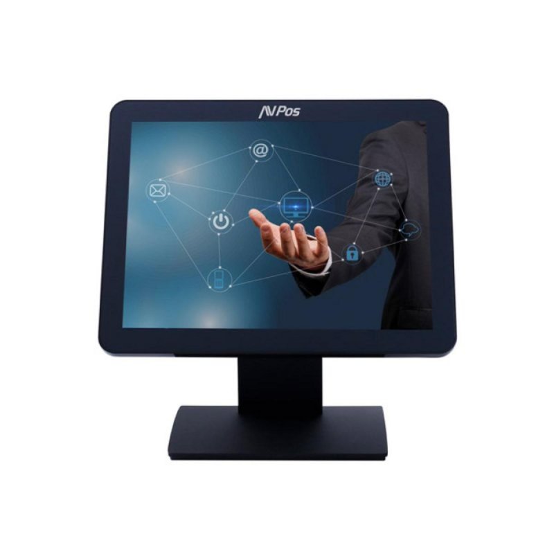 Image of Monitor 15 Pollici Nero AVPos -T15 1024x768 Capacitivo VGA cod079