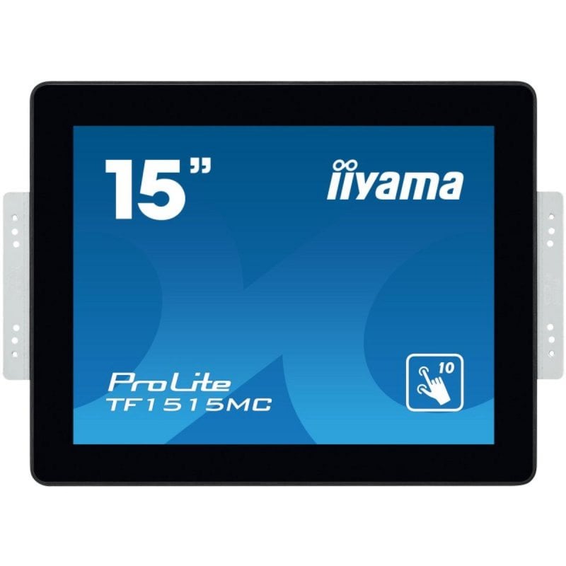 Image of Monitor iiyama TF1515MC-B2 15" LED 1024x768 Touchscreen Capacitivo 10 Punti Neri cod079