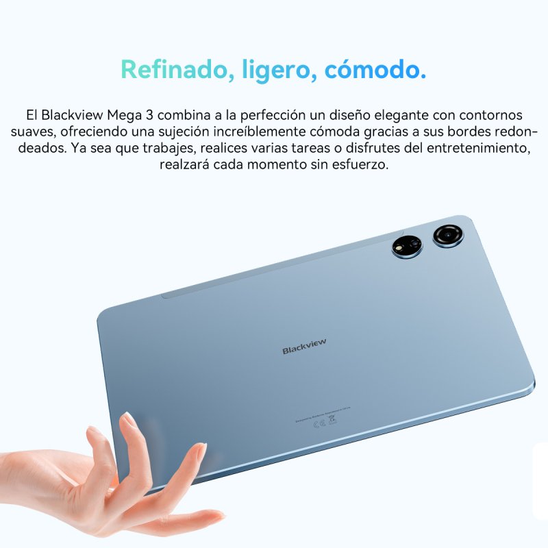 Tablet Blackview Mega 3 12gb/256gb, Mtk G100, 2.5k 12.1 Pulgadas