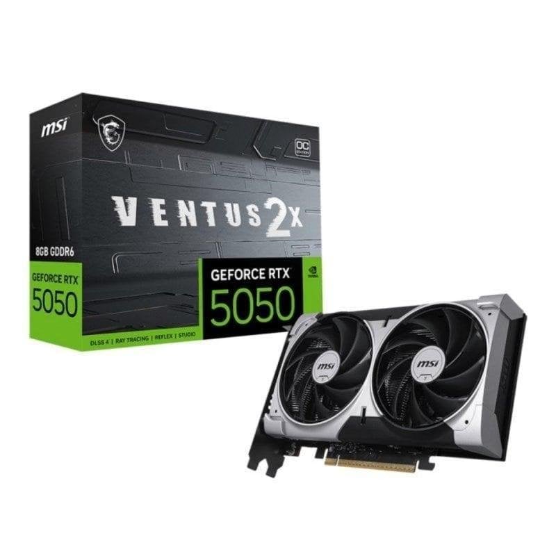 Carte Graphique MSI GeForce RTX 5050 8GB – VENTUS 2X OC, 2560 cœurs CUDA - vue 6