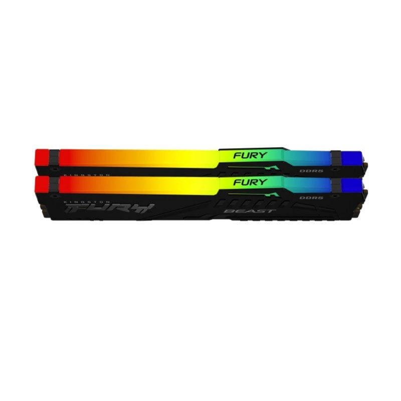 Memoria RAM Módulo Kingston FURY Beast DDR5 RGB 64GB (2x32GB