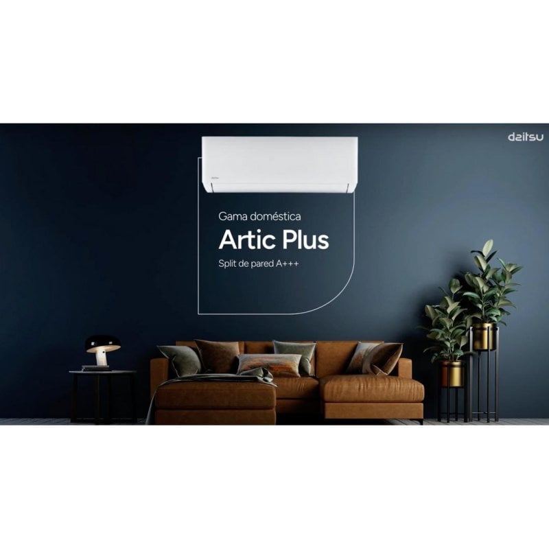 Ar Condicionado Split Daitsu Artic Plus DS-9KTP-6 2.236 Frigorias A+++ Inverter Quente e Frio Wi-Fi