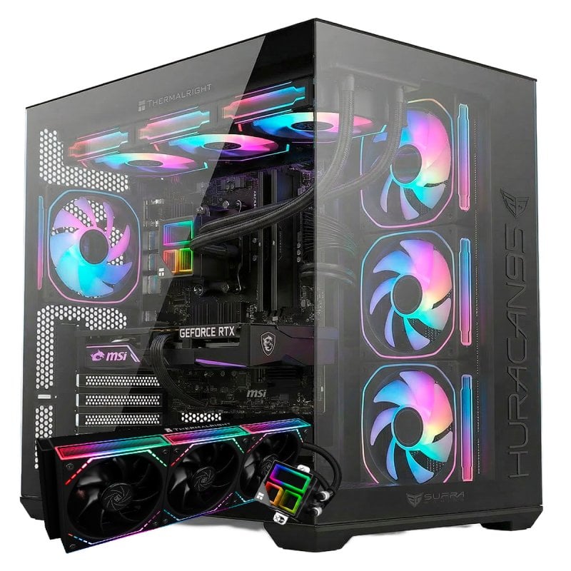 PC Racing AMD Ryzen 7 5700X 32GB 1TB SSD RTX 5070 Windows 11 Pro
