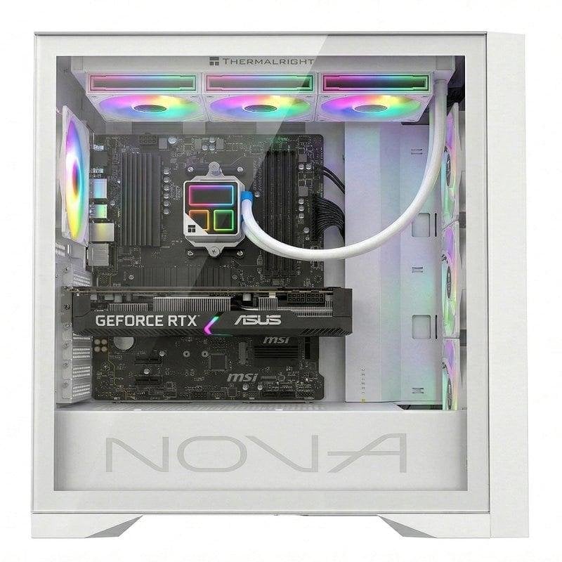 PC de bureau PC Racing AMD Ryzen 7 5700X 32GB 1TB SSD RTX 5070 Windows 11 Pro