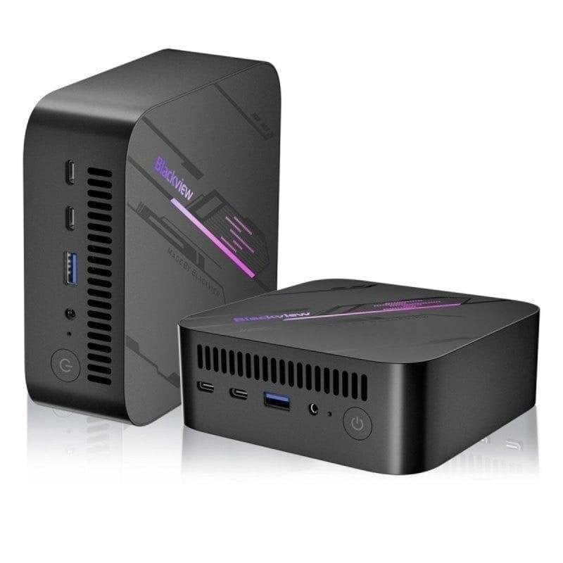 Mini PC Blackview MP100 AMD Ryzen 5 7430U 16GB 512GB SSD Radeon Windows 11 Pro RGB