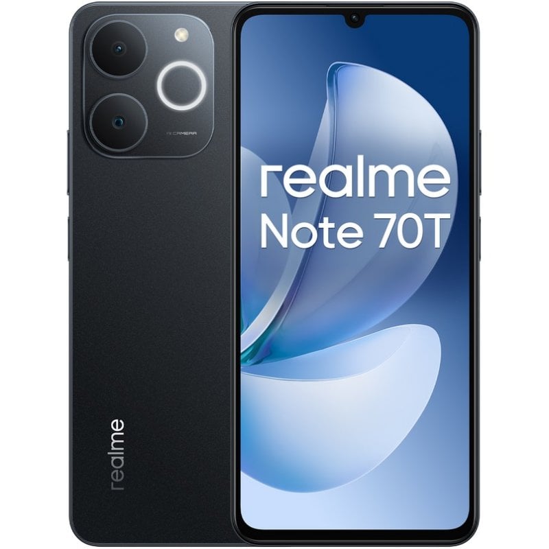 Image of Smartphone realme Note 70T 6000mAh, 4GB RAM, 256GB, Unisoc T7250, AI avanzata cod079