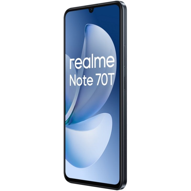 スマートフォン本体 realme Note 70T 4GB/256GB Obsidian Black REALME Note 70T 4/256GB Obsidian Black | Gigatron
