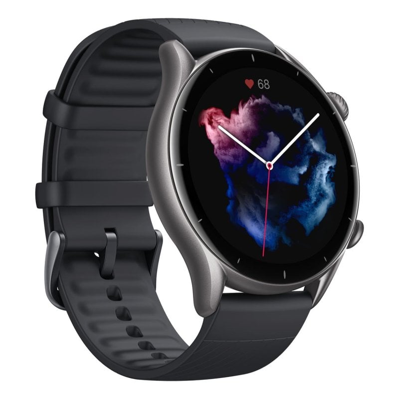 Image of Smartwatch Amazfit GTR 3 AMOLED 1.39" GPS Bluetooth 5.1 Batteria 450mAh Nero cod079