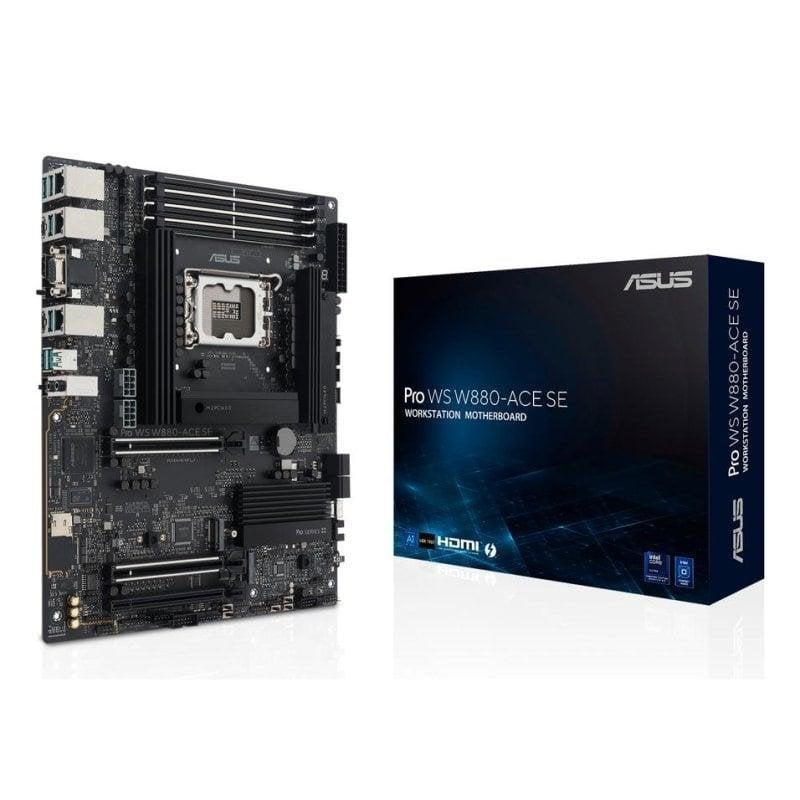 Scheda Madre ASUS Pro WS W880-ACE SE Intel W880 LGA1851 DDR5 ATX Thunderbolt 4 2.5G LAN