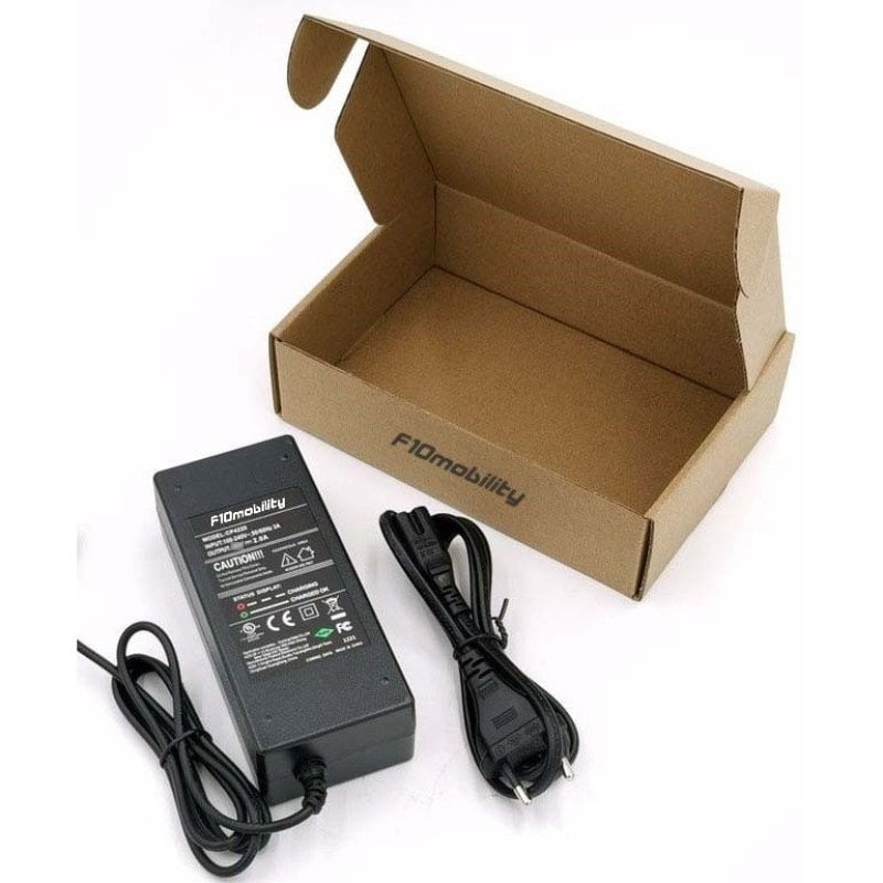 Carregador F10mobility para scooter elétrica Smartgyro Speedway Reference SG27-286 Adaptador de corrente