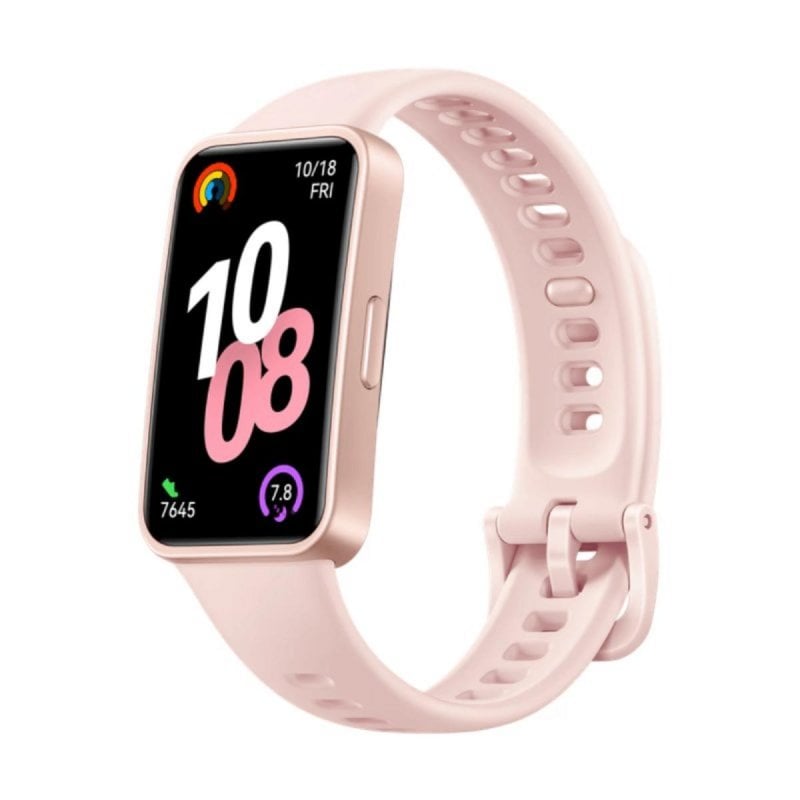 Image of Smartwatch Huawei Band 10 Rosa AMOLED 1.47" Bluetooth 5.0 Wi-Fi 5 Batteria 14 giorni cod079