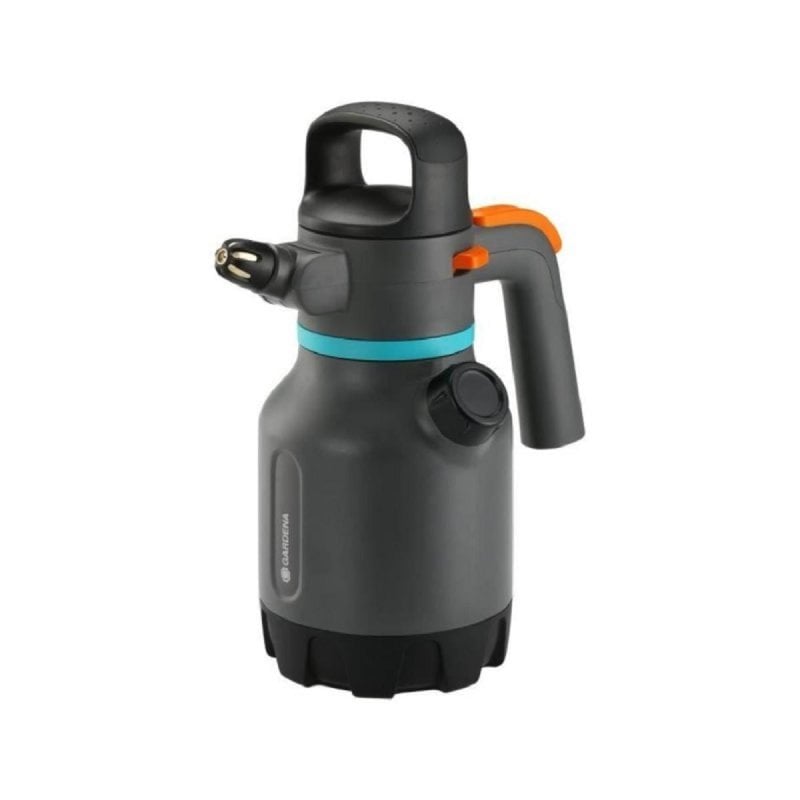 Image of Spruzzatore a Pressione 1,25 L Nero con Ugello in Ottone Regolabile e Funzione 360° cod079