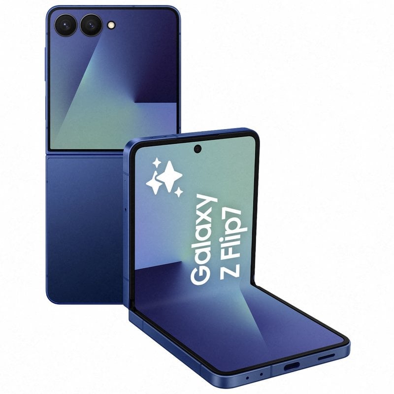Image of Smartphone Samsung Galaxy Z Flip7 12GB 256GB 5G Blue Shadow cod079