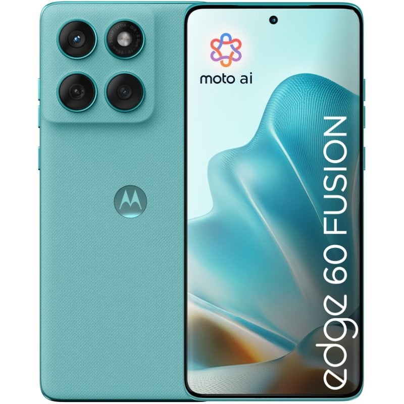Image of Smartphone Motorola Edge 60 Fusion 5G 8 GB 256 GB Schermo pOLED 6,67" TurboPower 68 W Turchese cod079