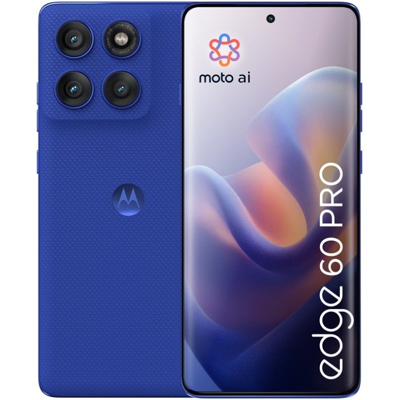 Image of Smartphone Motorola Edge 60 Pro 5G 12 GB 512 GB Schermo pOLED 6,67" IP69 Blu cod079