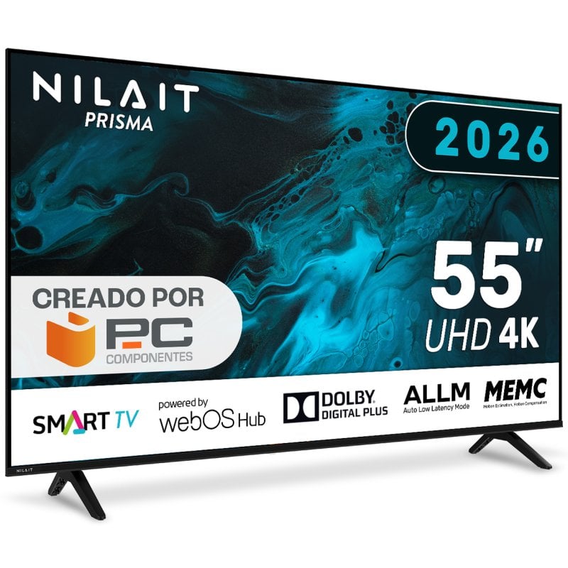 TV Nilait LED Prisma 55UD7004ST 55" 4K UltraHD 60Hz Smart TV WebOS HDR10