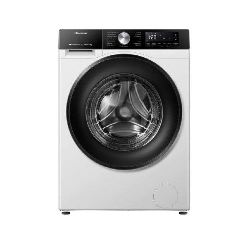 Lavadora carga frontal Hisense Serie 3S WF3S9043BW3 9 kg 1400 rpm clase A WiFi blanca