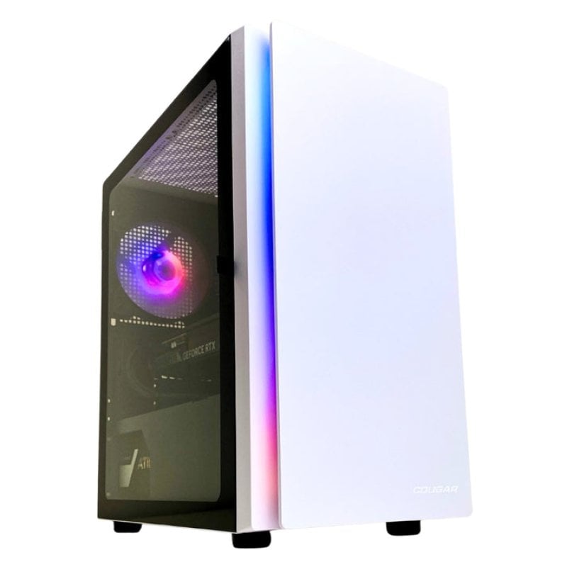 PC Sobremesa TecnoWake Ryzen White Ryzen 5 5600 16GB 1TB SSD RTX 4060 WiFi Windows 11 Pro RGB