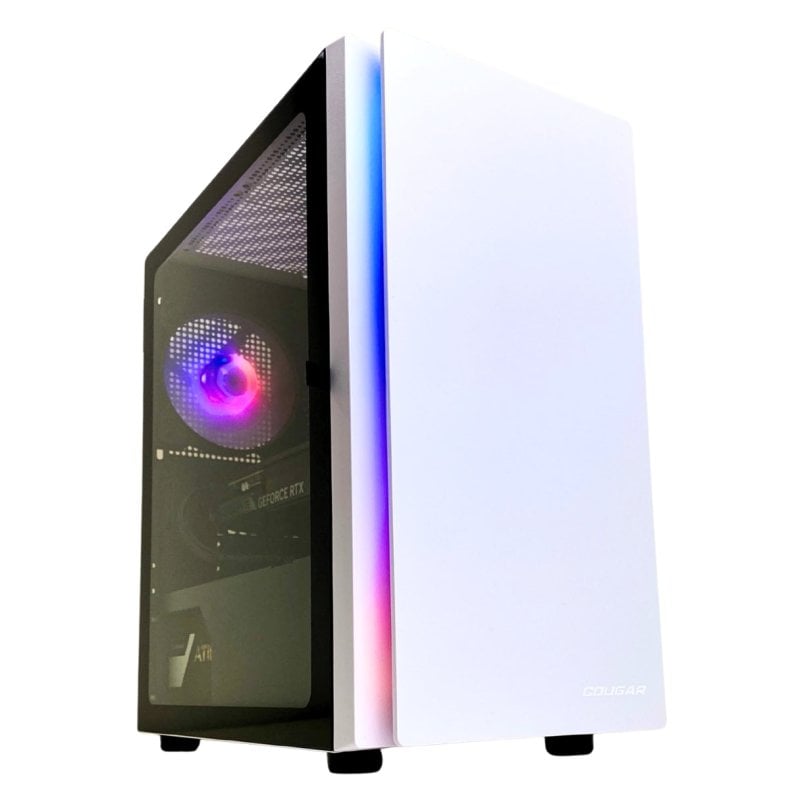 PC Sobremesa Tecnowake Ryzen White 32 AMD Ryzen 5 5600 32GB 1TB SSD RTX 4060 WiFi RGB