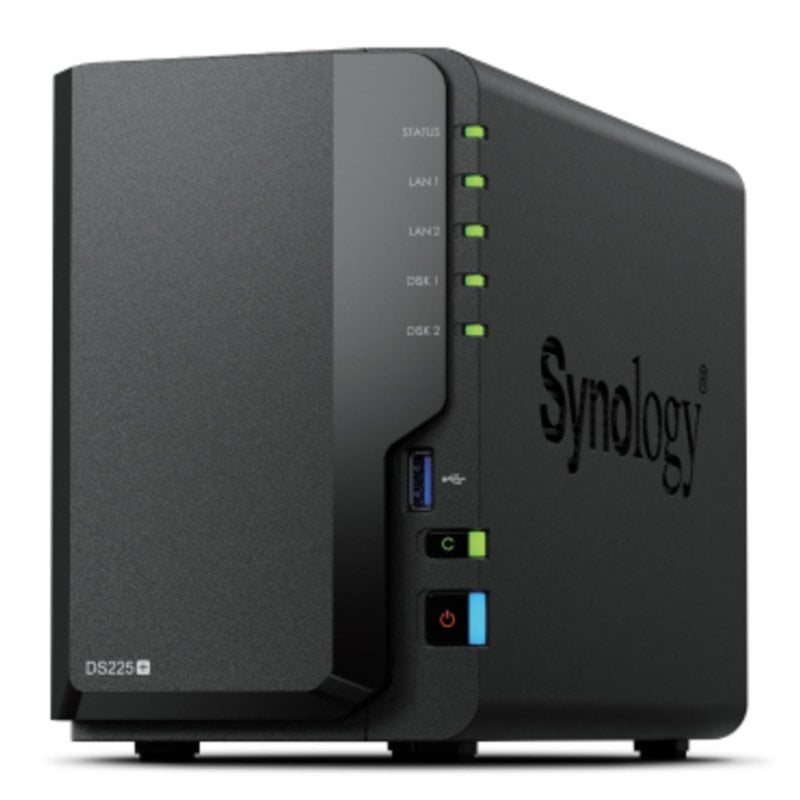 Synology DS225+ Bundle Western Digital (WD Red Plus 2 X 6 To