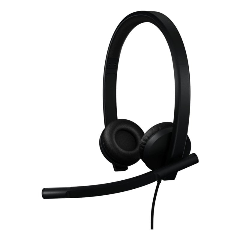 Image of Logitech H570e Auricolare USB-C Cablato Nero con Cancellazione Rumore e Certificazione Teams cod079