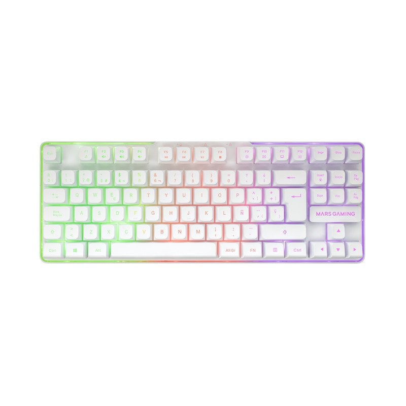 Mars Gaming MCP118, Gaming RGB Toetsenbord, Muis & Mat Pakket, Spaans Lay-out : Mars-Gaming