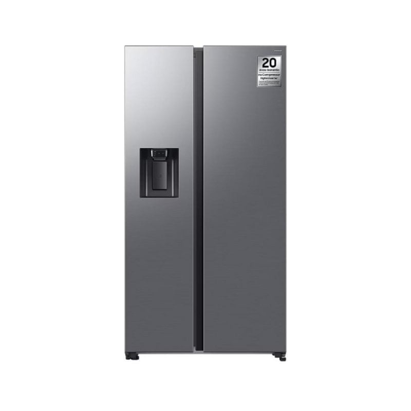 Réfrigérateur Américain Samsung RS70F65KDTEF – 640L Inox, Économie d'énergie IA