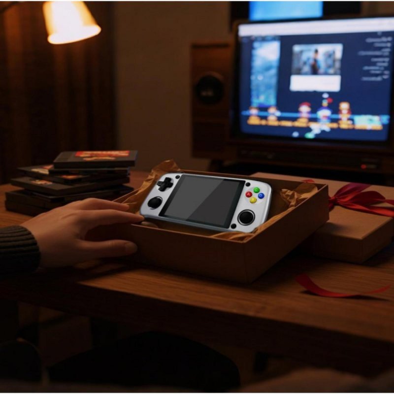 Console De Jeu Portable 3,0 Pouces – écran, Sortie TV, Batterie 1020mAh (6-7h), Style Gamepad – Rétro Et Amusant