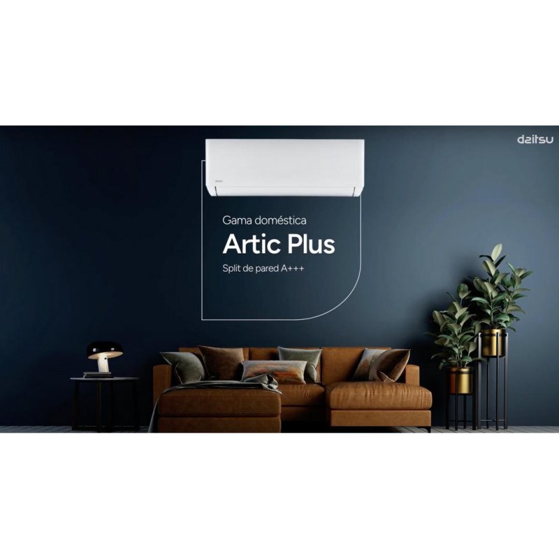 Ar Condicionado Split Daitsu Artic Plus 12.000 BTU A+++ Inverter Quente e Frio WiFi Autolimpeza