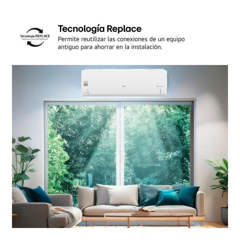 Ar Condicionado Split LG REPLACE12X.SET 12.040 BTU A++ Inverter Quente e Frio WiFi
