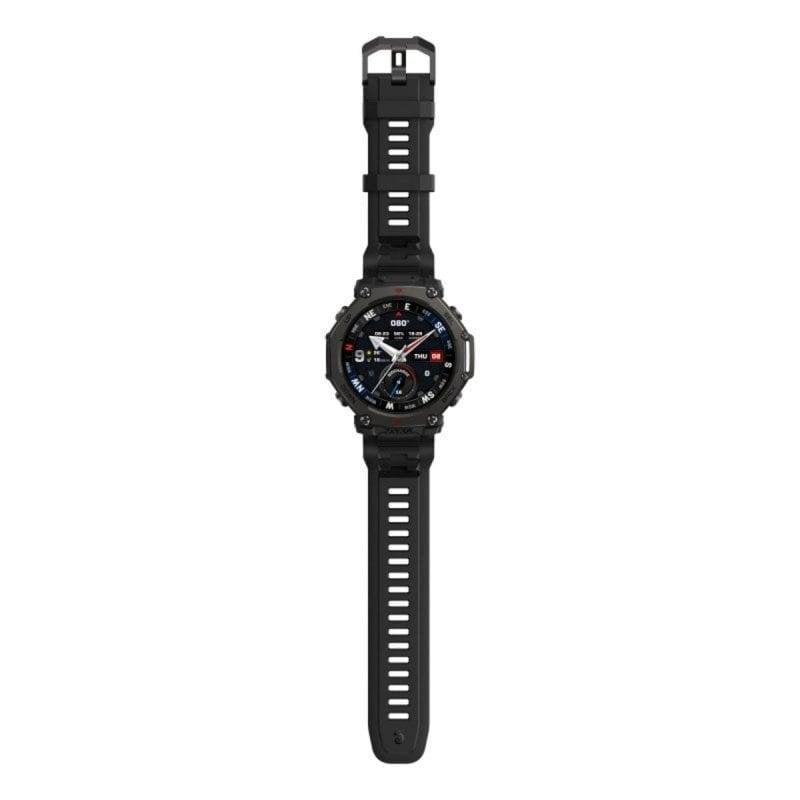 Amazfit T-Rex 3 Pro Outdoor Smartwatch 44 mm Saphir-AMOLED, Taschenlampe, Titanlünette, Dual-Band GPS, Offline-Karten, bis zu 17 Tage Akku, 10 ATM, 180 Sportmodi, Android & iPhone, Arktisches Gold