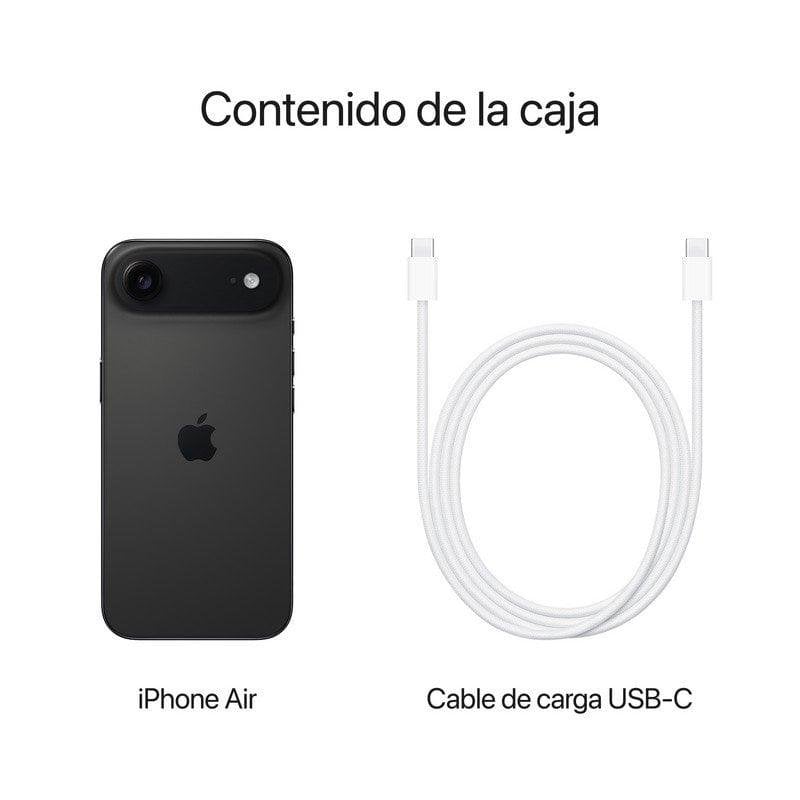 Apple iPhone Air 256GB Negro Espacial | PcComponentes.com