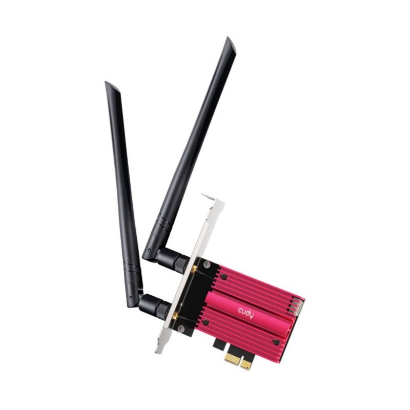 Scheda Di Rete WiFi PCI Express 1200 Mbps – Dual Band 2.4GHz/5GHz, Con Bluetooth 4.0, Per PC Desktop, Gaming E Streaming HD